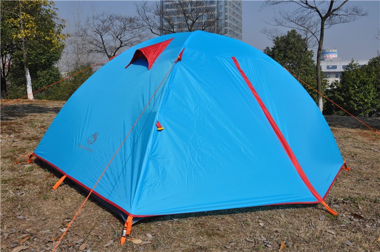 Cheap Goat Tents JUNGLE KING outdoor 8.5mm aluminum pole camping tent for two people double layer waterproof and rainproof nylon winter hiking ca Tents 
